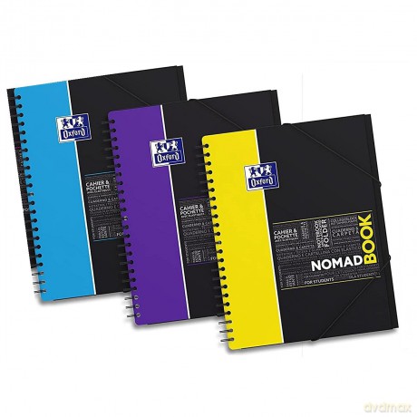 Kołonotatnik Oxford Student Nomadbook A4 (245x310) 80k Li Pp