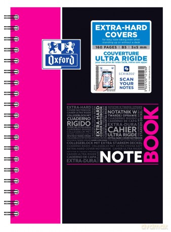 Kołonotatnik Oxford Student Notebook B5 80k Kr To