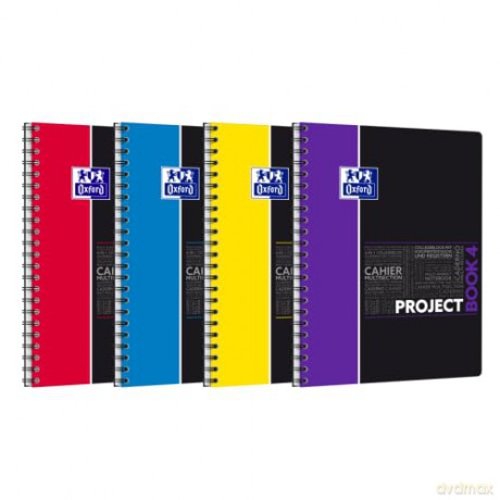 Kołonotatnik Oxford Student Projectbook A4 (233x298) 80k Kr Pp