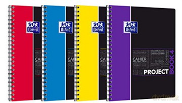 Kołonotatnik Oxford Student Projectbook A4 (233x298) 80k Kr Pp