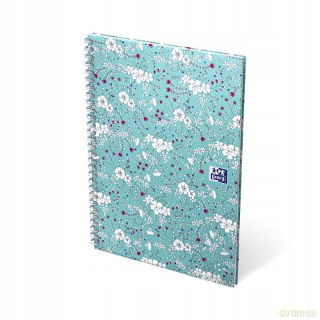 Kołozeszyt Oxford Floral A5 60k 90g Li
