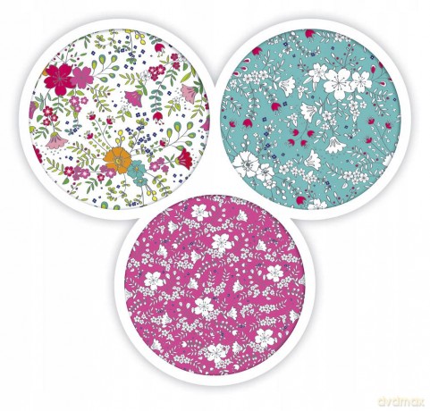 Kołozeszyt Oxford Floral A5 60k 90g Li