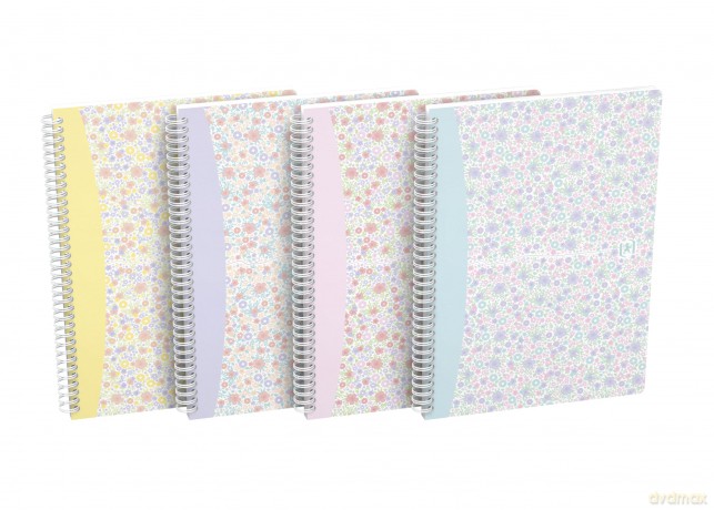 Kołozeszyt Oxford Floral B5 60k 90g Li