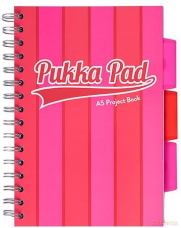 Kołozeszyt Pukka Pad A5 Project Book Vogue różowy