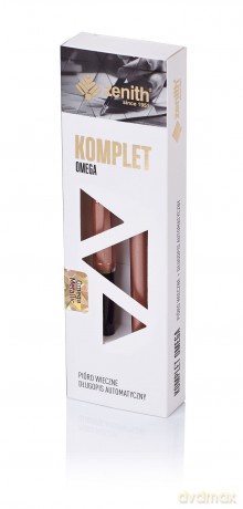 Komplet Zenith Omega Metallic miedziany w etui