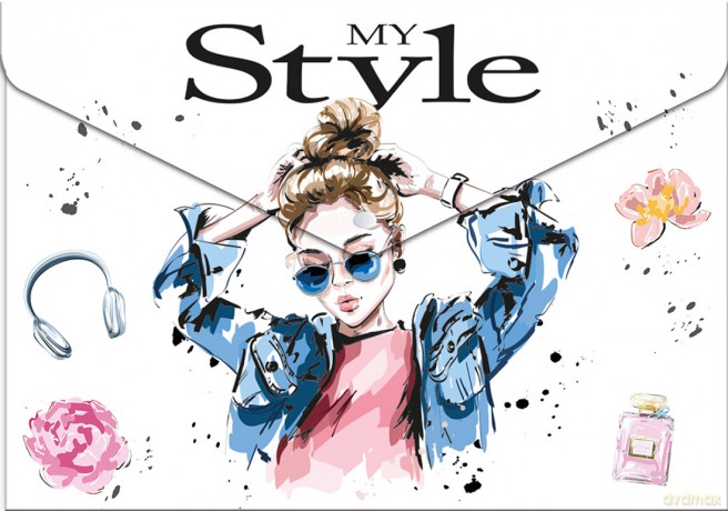 Koperta A5 na napę z nadrukiem PP My Style