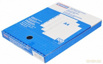 Koszulki na dokumenty Donau pp A4 krystal 100 sztuk w pudełku