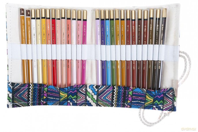 Kredki akwarelowe Mondeluz Koh-i-Noor 3720 24 kolory w kolorowym etui krajobraz