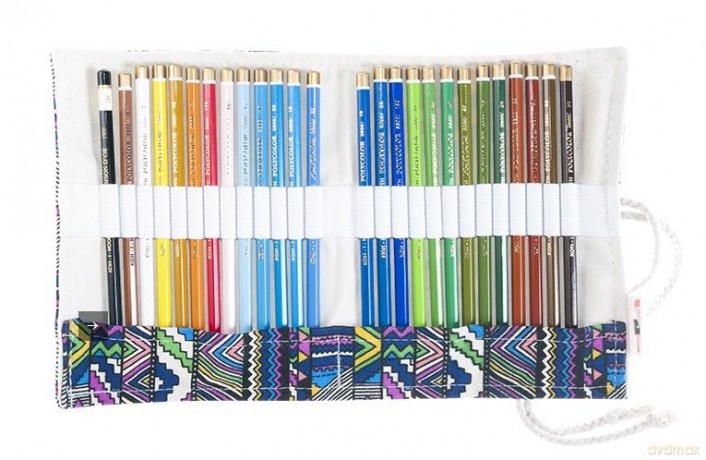 Kredki ołówkowe Polycolor Koh-i-Noor 3800 24 kolory w kolorowym etui krajobraz