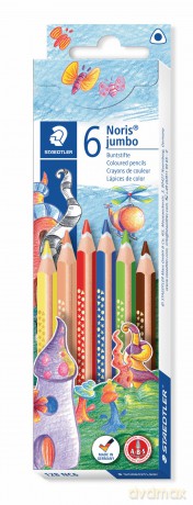 Kredki Triplus Noris Club 6 kolorów Staedtler