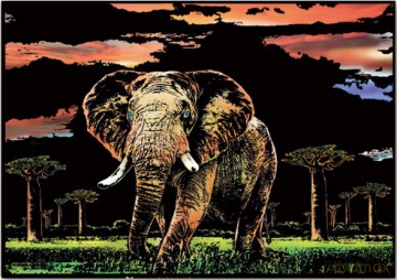 Magiczna zdrapka Elephant