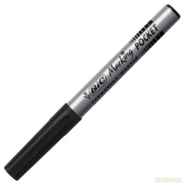 Marker czarny BIC Marking Fine Pocket Ecolutions blister