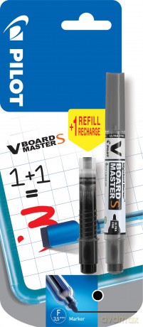 Marker do tablic v-board master s uf czarny + wkład Pilot