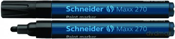 Marker olejowy schneider maxx 270 okrągły 1-3mm czarny