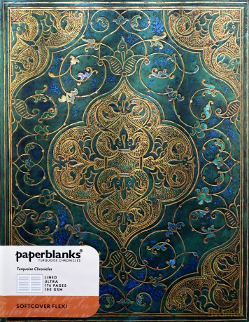 Notatnik Turquoise Chronicles Ultra linia