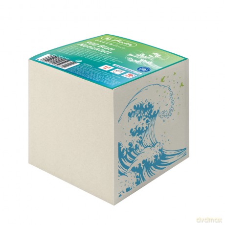 Notes kostka szara 9x9cm 900 kartek ba greenline fale