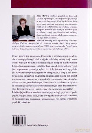 Wprowadzenie Do Neuropsychologii Klinicznej Tom 14 - Anna Herzyk  [KSIĄŻKA]