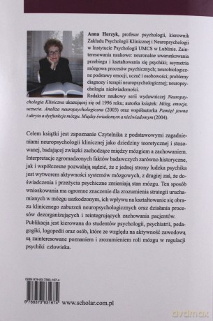 Wprowadzenie Do Neuropsychologii Klinicznej Tom 14 - Anna Herzyk  [KSIĄŻKA]