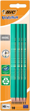 Ołówek bez gumki HB BIC Evolution Original 650 blister 10 szt.