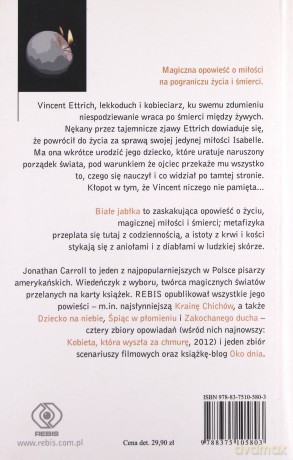 Białe Jabłka Wyd.2012 - Jonathan Carroll  [KSIĄŻKA]