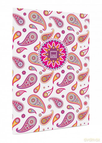 Paisley Zeszyt w kratkę A4