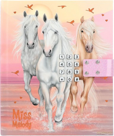 Pamiętnik grający na kod Miss Melody 12419A