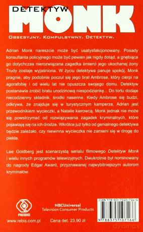 Detektyw Monk Wyrusza W Podróż - Lee Goldberg  [KSIĄŻKA]