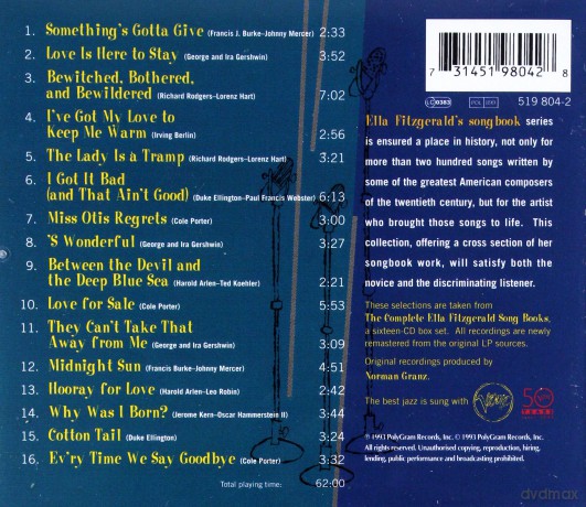 Ella Fitzgerald: The Best [CD]