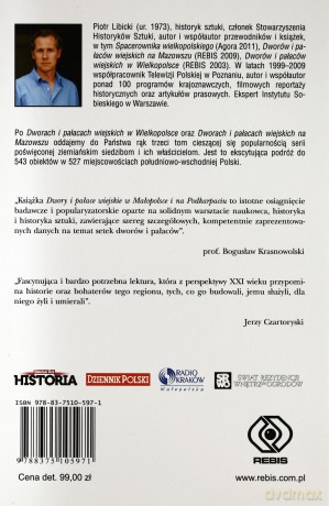 Dwory I Pałace Wiejskie W Małopolsce I Na Podkarpaciu Tw - Piotr Libicki  [KSIĄŻKA]