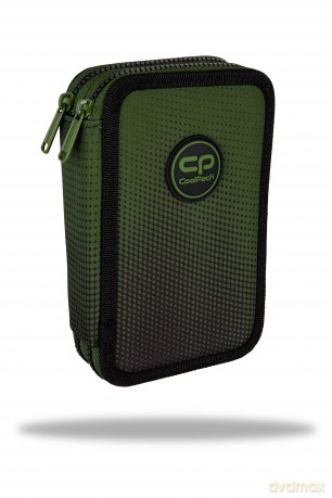 Piórnik 2-komorowy z wyposażeniem Coolpack jumper 2 gradient grass