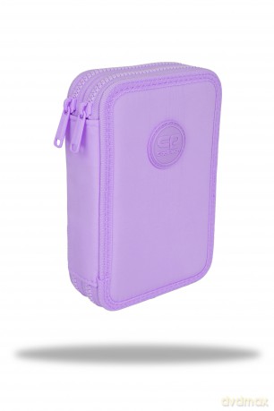 Piórnik 2-komorowy z wyposażeniem Coolpack Jumper 2 pastel powde fiolet