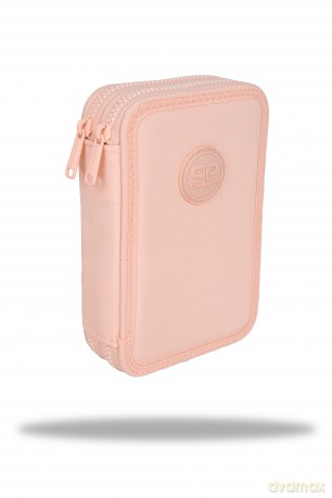 Piórnik 2-komorowy z wyposażeniem Coolpack Jumper 2 pastel powde łososiowy