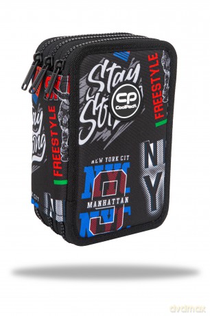Piórnik 3-komorowy z wyposażeniem Coolpack Jumper 3 big city