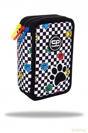 Piórnik 3-komorowy z wyposażeniem Coolpack Jumper 3 catch me