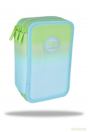Piórnik 3-komorowy z wyposażeniem Coolpack jumper 3 gradient mojito