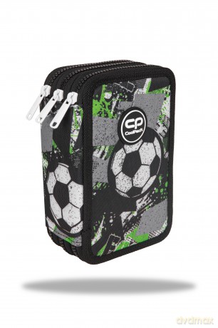 Piórnik 3-komorowy z wyposażeniem Coolpack Jumper 3 let s gol