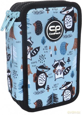 Piórnik 3-komorowy z wyposażeniem Coolpack Jumper 3 shoppy