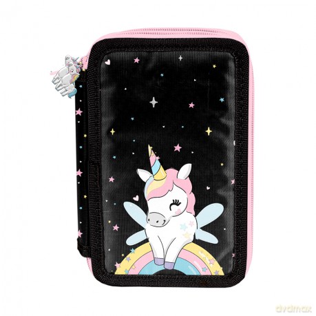 Piórnik 3-komorowy z wyposażeniem Unicorn PP23UI-023