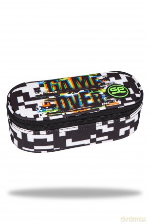 Piórnik owalny Coolpack campus game over