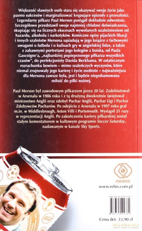 Jak Nie Być Profesjonalnym Piłkarzem - Paul Merson  [KSIĄŻKA]