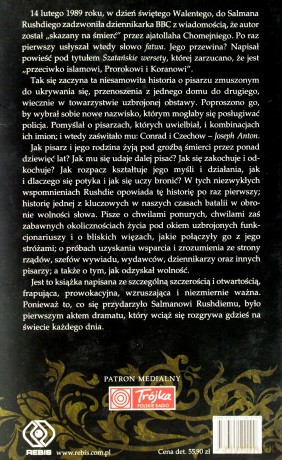 Joseph Anton Autobiografia Tw - Salman Rushdie  [KSIĄŻKA]