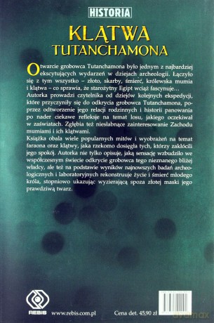Klątwa Tutanchamona Niedokończona Historia Egipskiego Władcy Tw - Joyce Tyldesley  [KSIĄŻKA]