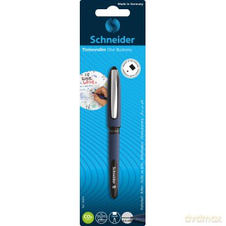 Pióro kulkowe Schneider one business 0,6 mm czarne blister