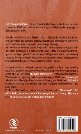 Nie Tylko Pomarańcze - Jeanette Winterson  [KSIĄŻKA]