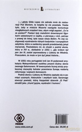 Podróż Słonia Tw - Jose Saramago  [KSIĄŻKA]