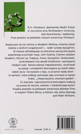Stowarzyszenie Umarłych Poetów Wyd. 2012 - Nancy H. Kleinbaum  [KSIĄŻKA]