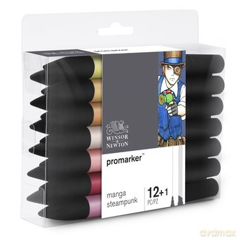 Promarker 12+1 manga steampunk