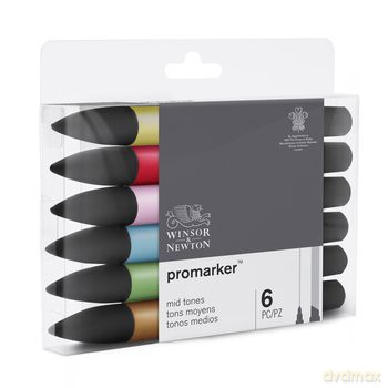 Promarker 6 mid tones