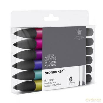 Promarker 6 rich tones