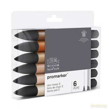 Promarker 6 set skin tones 2 set